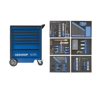รถเข็นเครื่องมือ2005-TS-190 gedore พร้อมชุดเครื่องมือ190ชิ้น - Product Image 2