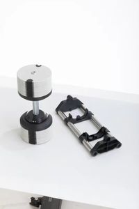 NUOBELL Haltères réglables de 20 kg, incréments de 1 kg par CAPRIO pour l'entraînement musculaire, la musculation, la remise en forme, la salle de sport à domicile - Product Image 2