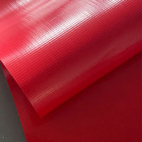 Toile de bâche industrielle en polyester enduit de PVC 650 g/m², robuste, imperméable, pour couverture extérieure, en rouleau