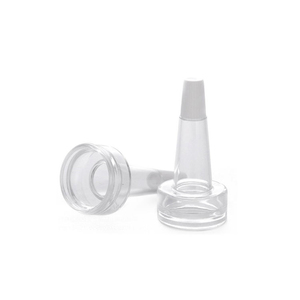Flacon en verre à col serti de 10 ml avec bouchon compte-gouttes en plastique transparent de 13 mm et 20 mm pour sérum à <span class=keywords><strong>l</strong></span>'<span class=keywords><strong>acide</strong></span> <span class=keywords><strong>hyaluronique</strong></span> - Product Image 2