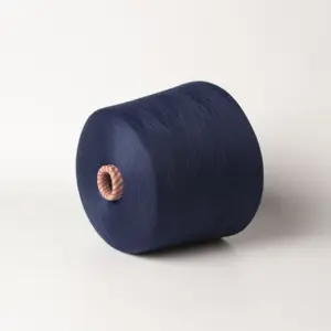 32s 100% poliéster reciclado fio fiado cor meias tecelagem fio de tricô