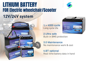 Accu Fabriek Afneembare Koud Weer Opladen Lifepo4 Batterij 12V 50ah Lood-zuur Vervanging - Product Image 5