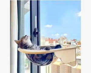 Gran oferta, cama transparente para colgar en la ventana, divertidos y cómodos muebles de madera para gatos, nido para gatos, cápsula espacial de lujo, hamaca para mascotas - Product Image 1