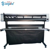 Plotter de Corte de Contorno de Alta Velocidad Yinghe de 1350 mm, Cortadora de Gráficos de Alta Precisión, Máquina de Corte de Vinilo para Marcas Registradas con Software