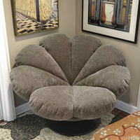 Canapé convertible moderne en velours, fauteuil pivotant, pour usage extérieur, scolaire, couleur personnalisable, salle à manger, hôtel, salon, bureau, chambre
