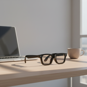 نظارات ذكية G300C موديل <span class=keywords><strong>2026</strong></span> الأحدث بكاميرا 800 واط بكسل وفيديو 1080P ومساعد ذكاء اصطناعي ChatGPT ومكبر صوت للترجمة ومغناطيسية - Product Image 2