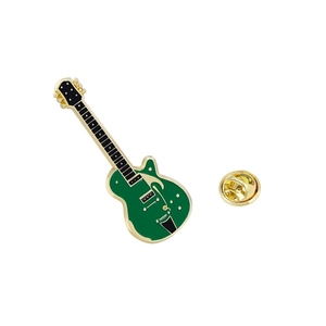 Cartoonbadge van metaallegering, kledingdecoratie, gitaar-pins voor tasonderdrukking - Product Image 3