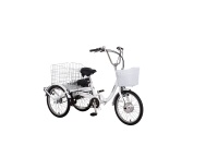 Bicicleta de 3 ruedas de 7 velocidades con neumáticos Kenda V Sistema de frenado Pedal ordinario y material de horquilla de acero