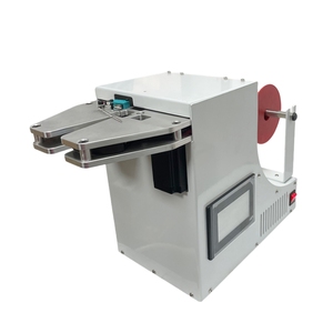 Suministro directo de fábrica, máquina semiautomática de cierre de bolsas giratorias para embalaje de bolsas de plástico - Product Image 1