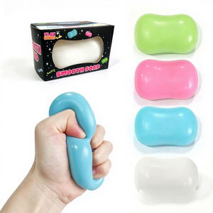 New TPR Soap Squishy Toy Stress Relief Sensory Fidget Toy Soft Mochi Squeeze Toy Fun Kawaii Novelty <b>Gift</b> Wholesale Box Package - Product Image 1