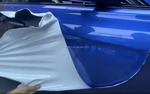 Film de protection de peinture automobile bleu Miami brillant 1,52x16m en rouleau, film PPF super hydrophobe, couleur TPU PPF pour <span class=keywords><strong>Tesla</strong></span> Model Y - Product Image 3