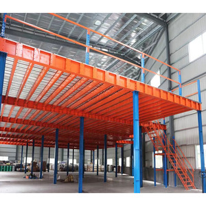 Kết Cấu Thép Tầng Lửng Kệ Hệ Thống Kho Nhiệm Vụ Nặng Nề Nền Tảng Gác Mái Giá Đa Cấp Lưu Trữ Kệ - Product Image 5