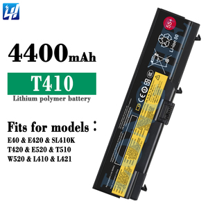 Usine 4400mah T410 Batterie D'ordinateur Portable pour <span class=keywords><strong>Lenovo</strong></span> E40 E420 SLA10K T420 E520 <span class=keywords><strong>T510</strong></span> W520 L410 L421 - Product Image 2