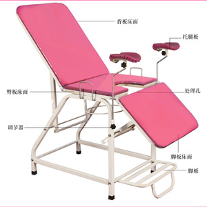 Silla de Examen Obstétrico 1720*600*800 Azul, Cama Ginecológica Médica, Silla de Partos para Hospital, Uso Quirúrgico - Product Image 5