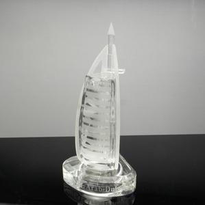 Light Up Dubai <span class=keywords><strong>burj</strong></span> <span class=keywords><strong>Al</strong></span> <span class=keywords><strong>Arab</strong></span> hotel di cristallo torre MH-G0282 - Product Image 2