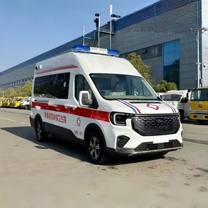 Nouvelle <span class=keywords><strong>ambulance</strong></span> diesel manuelle certifiée avec des fonctionnalités avancées et un design de compartiment patient pour les flottes d'hôpitaux modernes - Product Image 2