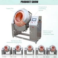 Autres snacks Traitement automatique des noix émaillées Chocolat Miel caramélisé Arachide Amande Poêle à sucre Machine à enrober les noix