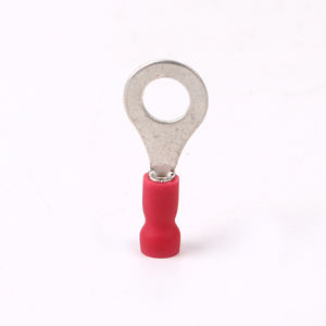 Morsetti anello connettore circolare con isolamento in vinile rosso RV 1.25-<span class=keywords><strong>3</strong></span> di alta qualità facile da inserire connettori per fili elettrici in rame - Product Image 1