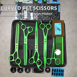 Tijeras Veterinarias Curvas de Acero Inoxidable de 6.5 Pulgadas con Forma de Animal para Animales Pequeños, Herramienta Ecológica para el Cuidado de Mascotas, Paquete Gratuito - Product Image 2