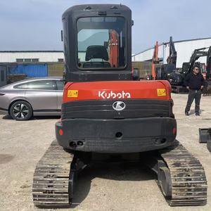 Miniexcavadora Kubota U40 de segunda mano, excavadora pequeña sin cola de 4 toneladas, se vende a bajo precio con stock original japonés. - Product Image 5