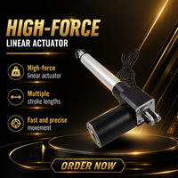 Actionneur linéaire HAKIWO 6000N 12V 24V 36V 48V, course de 900 mm, motorisation de tracker solaire, pour porte et canapé électrique, 30 mm/s