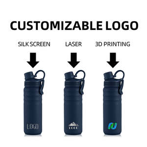 <span class=keywords><strong>Tanana</strong></span> 24oz Eco Friendly En Acier Inoxydable Large Bouche Potable Sous Vide Thermos Tasse À Thé Bouteille D'eau De Sport Avec Multi Couvercles - Product Image 4