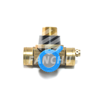 Vanne de cylindre GNC en laiton QF-9T avec bobine électromagnétique pour vanne de réservoir de gaz GNC de voiture, pièces de gaz autogas
