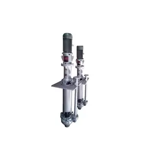 Vertical Submersible Mud Slurry Pump With 1200mm Submersible Depth