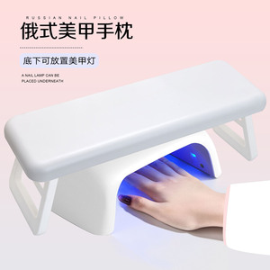 Coussin Repose-Main Pliant Multifonctionnel Rose et Violet en Éponge pour <span class=keywords><strong>Table</strong></span> de Manucure de Salon, Outil de Soutien pour les Mains - Product Image 4