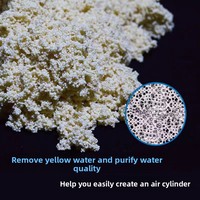 Tablettes de purification d'eau à charbon actif pour aquarium, média filtrant éliminant les traces jaunes et les odeurs, petits sachets