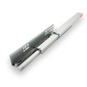 Deslizadores de cajón de cierre suave ajustables, Riel de tipo americano, alta resistencia, venta al por mayor - Product Image 6