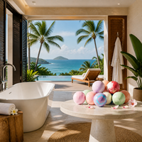 Bombas de Baño Personalizadas en Venta, Colecciones Premium para Spa, para Programas de Hospitalidad en Resorts y Bungalows sobre el Agua