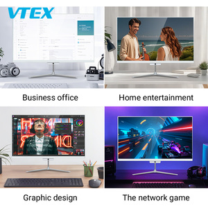 23.8 "कार्यालय एक पीसी में वी आकार के धातु आधार नीचे केसिंगटन लॉक 5 एमपी कैमरा डेस्कटॉप कंप्यूटर ऑफिस सभी एक पीसी में - Product Image 4