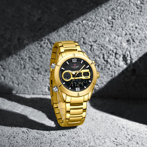 Reloj NAVIFORCE 9232 de Marca de Primera Calidad, Relojes Deportivos para Hombre, Analógico Digital, Resistente al Agua 3ATM, Reloj de Pulsera de Cuarzo Japonés - Product Image 5