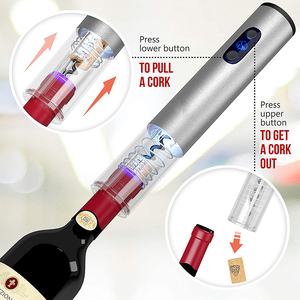 Tire-bouchon électrique automatique sans fil Oster <span class=keywords><strong>Secura</strong></span>, avec logo personnalisé, fonctionnant sur piles, pour cadeaux de vin rouge, ensemble ouvre-bouteille de vin - Product Image 6
