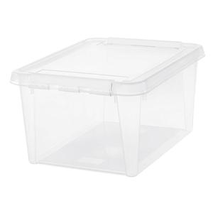 Caja de almacenamiento para el hogar SmartStore de 31 L con tapa para organizar la ropa - Product Image 1