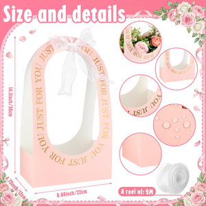 Bolsa de Regalo para Flores, Suministros para Floristería, Bolsa para Envolver Ramos, Cesta de Flores, Caja de Embalaje de Papel para Arreglos Florales - Product Image 2