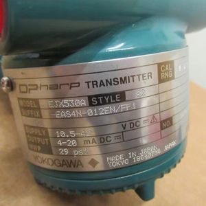 โยโกกาวะ เครื่องส่งสัญญาณความดันแตกต่าง รุ่น Ejx530a ของแท้ 100% ใหม่เอี่ยม แบบ In-Line - Product Image 2