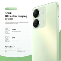 Xiaomi Redmi 13C-Téléphone portable 4G Octa Core de 6.74 pouces, version globale, débloqué, batterie noire de 5000mAh