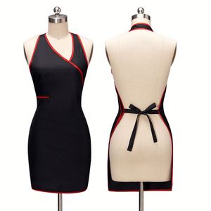 Barista Bartender Custom Woven Sleeveless <b>Kitchen</b> and Dining <b>Apron</b> for Restaurant & Bar Use Nylon Material - Product Image 2
