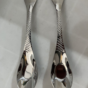 Creative Fish <b>Spoon</b> Thickened Stainless Steel Adult <b>Soup</b> <b>Spoon</b> Western Dinner <b>Spoon</b> Cute Party Use - Product Image 4