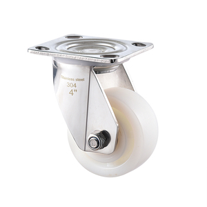 Geräuscharme Gummi-Nylon-Schwenkrollen 3-6 Zoll |   Direktvertrieb aus China |   Schwerlast-Industrieräder für Wagen - Product Image 5