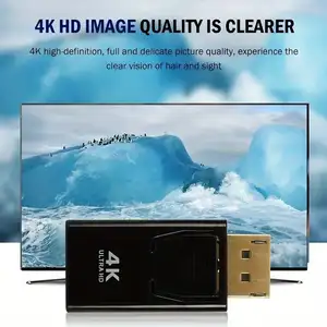Di alta qualità a buon mercato adattatore 4K Displayport a HDMI adattatore 4K DP Display porta a HDMI femmina a maschio adattatore cavo