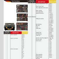Juego de Llaves, Alicates y Destornilladores WEDO de 62 Piezas, Certificación DIN Alemana, BAM, FM y GS, Antiexplosión y Antichispas, ATEX