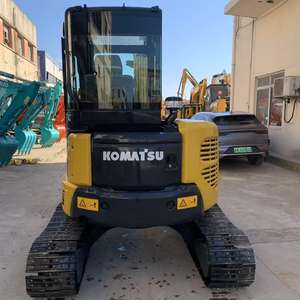 Alta calidad usado <span class=keywords><strong>KOMATSU</strong></span> PC55MR Japón Original usado 5 toneladas Mini excavadora cabina compacta maquinaria de segunda mano jardín <span class=keywords><strong>Bager</strong></span> excavadora - Product Image 5