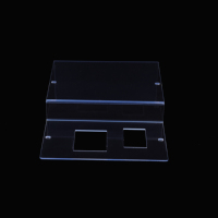 Services de découpe et de pliage de feuilles de polycarbonate (PC) transparentes personnalisées pour les machines et les écrans électroniques