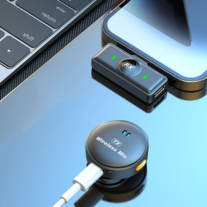 Microfono Lavalier Magnetico Wireless Q8 con Display LED per Interviste - Product Image 5