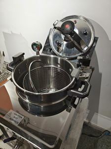 MDXZ-16 <span class=keywords><strong>Friteuse</strong></span> à pression électrique commerciale automatique de comptoir 220 V pour poulet frit, nouvelle en acier inoxydable - Product Image 6
