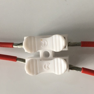 Ch2/ch3電気UL94-v0高温スプリング接続端子ブロックナイロン + 銅付き工業用 - Product Image 5