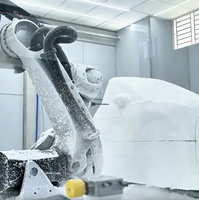 Robot industriel ultra-compact KUKA KR210 R2700-2 à 6 axes, charge utile de 210 kg, portée de 2701 mm, moteur servo-électrique, prototype automobile